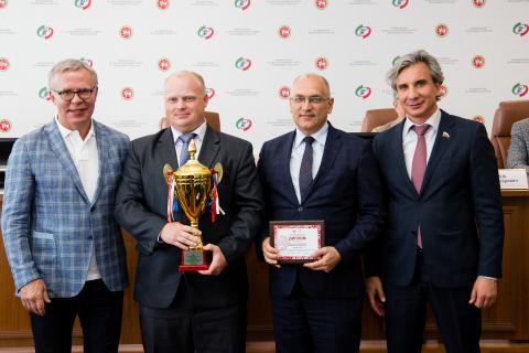 В Казани наградили победителей и призеров спартакиады вузов РТ 2016-2017 года