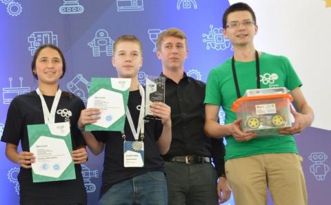 Учащиеся IT-лицея КФУ - призеры роботехнической олимпиады 