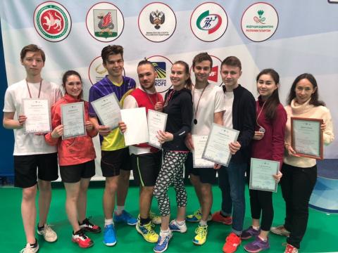 Бадминтонисты КФУ стали вторыми среди студенческих команд Татарстана