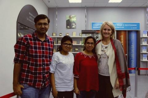 В Елабужском институте КФУ встретили гостей из Чехии и Индии 