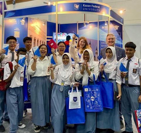 КФУ принимает участие в масштабной образовательной выставке в Индонезии