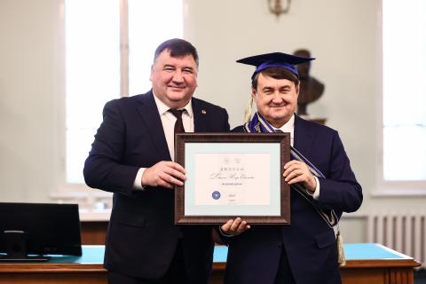 Игорю Левитину присвоили звание почетного доктора Казанского университета
