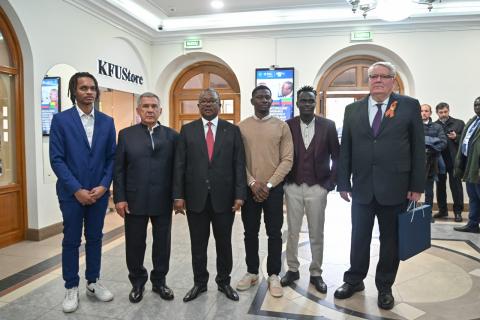 Президент Республики Гвинея-Бисау посетил Казанский университет
