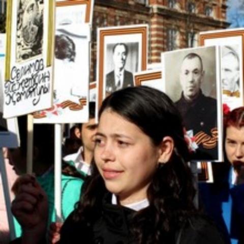 День Победы торжественно встретили в Елабужском институте КФУ