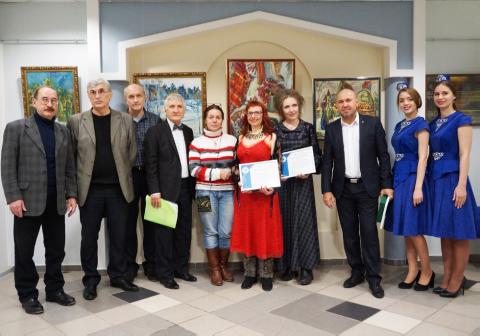 В ИФМК состоялось открытие выставки живописных и графических работ 'Со-бытие'