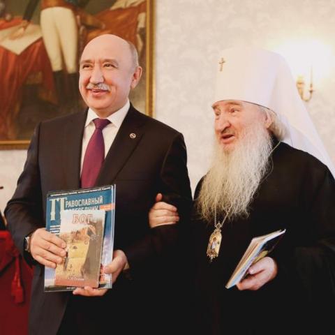 Митрополит Казанский и Татарстанский Владыка Феофан посетил с лекцией Казанский федеральный университет
