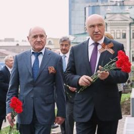 Ильшат Рафкатович Гафуров поздравил ветеранов и тружеников тыла с Праздником Победы