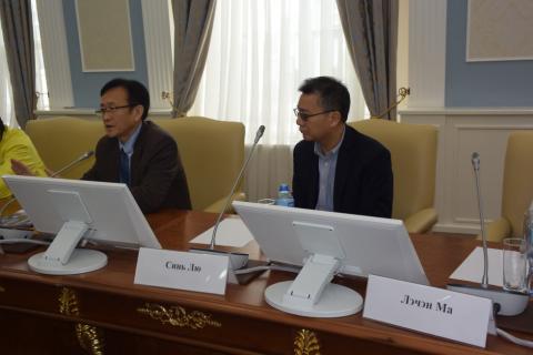 Делегация Академии наук КНР посетила Казанский университет 