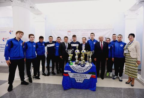На площадке КФУ обсудили “Экономику футбола” и развитие профессионального и любительского спорта в России
