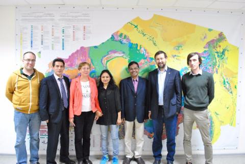 Институт геологии и нефтегазовых технологий КФУ посетили ученые из Индии 