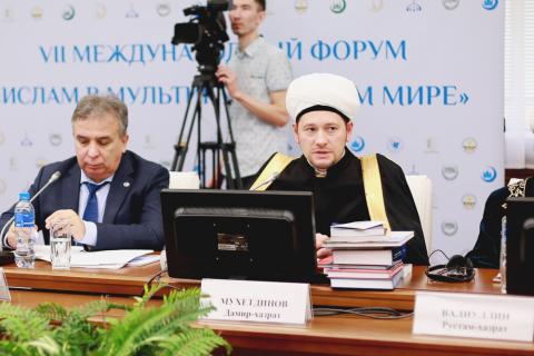 Обращение первого заместителя председателя ДУМ РФ Дамира-хазрат Мухетдинова 