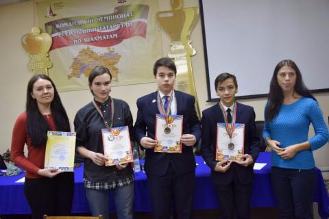 Команда учащихся IT-лицея КФУ стала призером соревнований по шахматам на Кубок мэра Казани