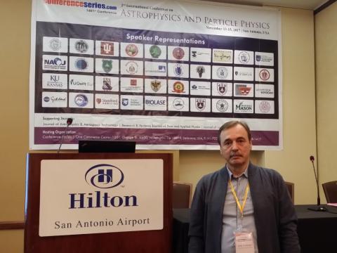 Ученый САЕ "Астровызов" КФУ принял участие в международной конференции, проходившей в США