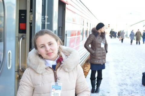В Москву отправился первый студенческий поезд из Казани