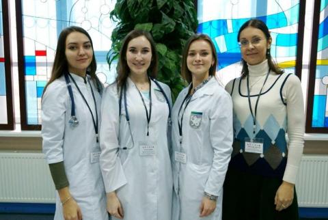 Студенты-медики КФУ стали лучшими в освоении практических навыков Поволжской олимпиады по терапии