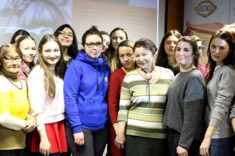 Студенты и преподаватели Елабужского института КФУ встретились с представителями Немецкого дома Татарстана