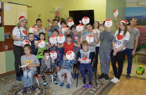 Студенты Елабужского института провели творческий мастер-класс для детей с ограниченными возможностями здоровья