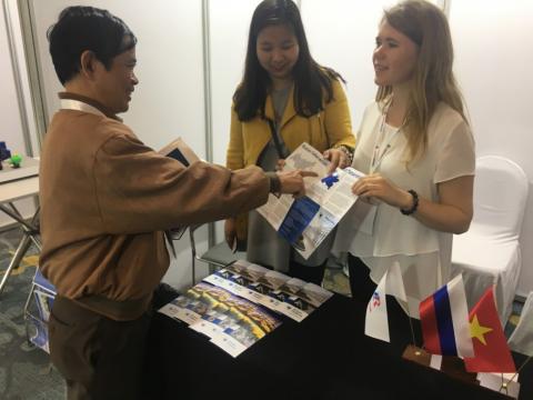 Представители КФУ приняли участие в выставке "EXPO-RUSSIA VIETNAM 2017" 