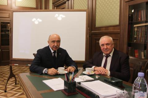 КФУ с рабочим визитом посетил ректор Волжского университета имени В.Н. Татищева