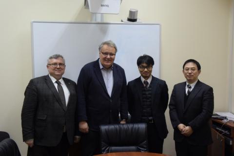 Делегация Университета Киндай (Япония) посетила Казанский университет
