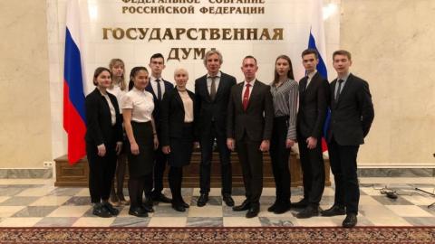 Ирек Зиннуров встретился с членами Молодежной законотворческой палаты КФУ