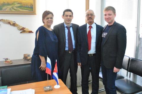 Представители посольства и Министерства энергетики и природных ресурсов Республики Куба посетили КФУ 