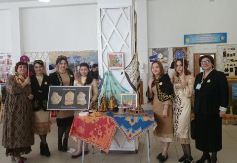 Студенты-дизайнеры КФУ приняли участие в международной выставке "ART-YURTA" в г.Актобе