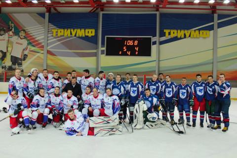 Прошла первая игра ПФО в дивизионе «Бакалавр» Студенческой хоккейной лиги