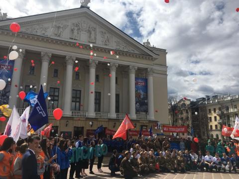Студенты КФУ чествовали ветеранов Великой Отечественной войны
