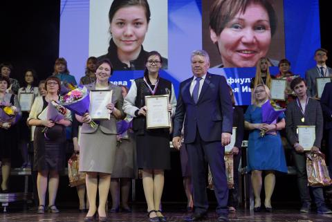 В Казани чествовали победителей и призеров всероссийских олимпиад