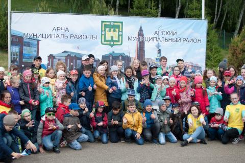 Лучшие слушатели Детского университета и студенты-волонтеры ИМОИиВ КФУ посетили Арский район