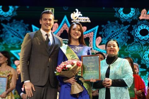 Студентка КФУ выиграла титул "Мисс "Ягымлы язбикэ" 
