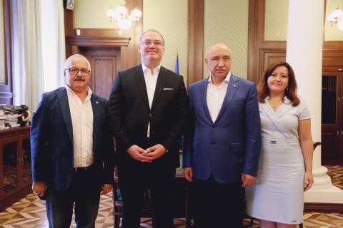 Ректор КФУ провел встречу с Генеральным консулом Турции в Казани