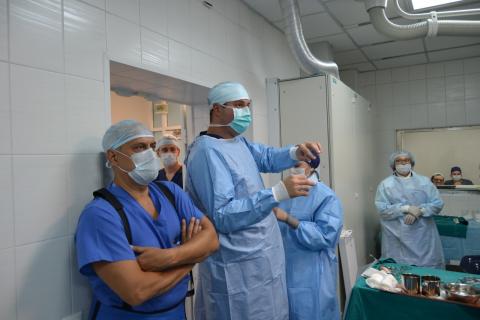 Впервые в Татарстане в униклинике КФУ проведена транскатетерная имплантация аортального клапана 