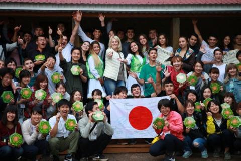 Японские студенты приняли участие в Сабантуе в Елабуге