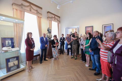В музее Н.И. Лобачевского КФУ открылась выставка, посвященная поэтическому наследию Гавриила Державина