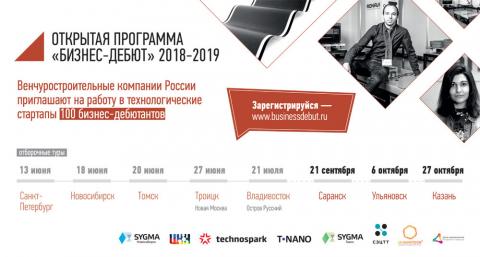 Студенты и аспиранты Казанского университета приглашаются к участию в проекте «Бизнес-Дебют»-2018-19