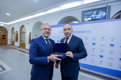 Ректор КФУ провел встречу с губернатором Красноярского края