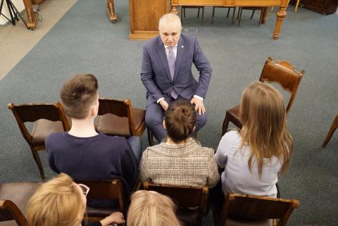 Губернатор Кемеровской области встретился со студентами КФУ
