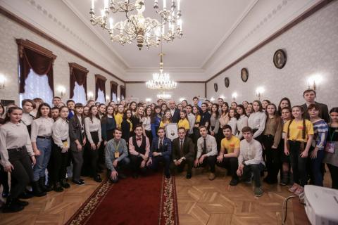 Ректор КФУ встретился с активистами Совета детских организаций Татарстана