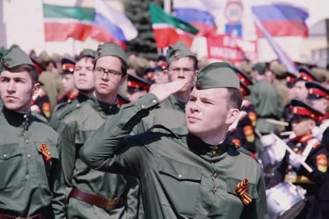 Студенческий марш Победы пройдет в КФУ 30 апреля