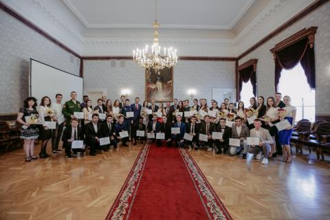 В Казанском университете вручили государственные стипендии Республики Татарстан