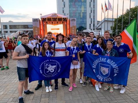 Студенты КФУ принимают участие во всероссийском фестивале «Наш выбор – спорт!» 