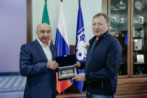 Ректор КФУ встретился с генеральным директором АО «Зарубежнефть»