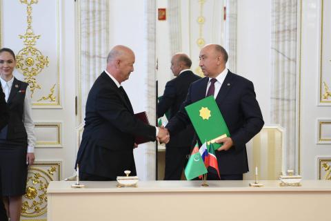 Ректор КФУ подписал соглашение о сотрудничестве с Туркменским государственным институтом экономики и управления