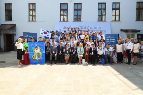 Национальная сборная WorldSkills из Республики Корея посетила Лицей имени Н.И. Лобачевского КФУ 