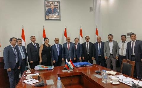 Ректор КФУ находится с визитом в Таджикистане