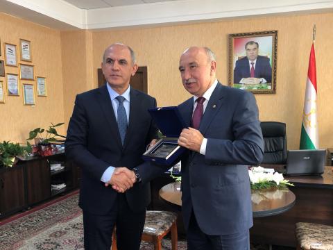 Ректор КФУ завершил визит в Таджикистан