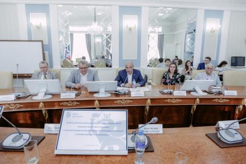 Ректор КФУ встретился с членами международного жюри по присуждению медали и премии имени Н.И. Лобачевского