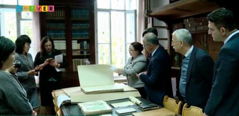 Делегация архивистов Турции посетила Научную библиотеку имени Лобачевского КФУ